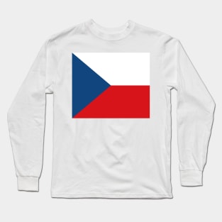 Czech Republic, Czech Republic flag Long Sleeve T-Shirt